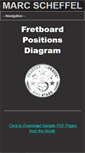 Mobile Screenshot of guitarfretboard5positions.com