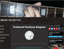 Tablet Screenshot of guitarfretboard5positions.com